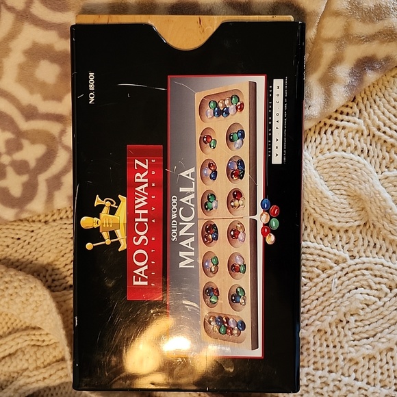 FAO Schwartz Solid Wood Mancala - Picture 4 of 12